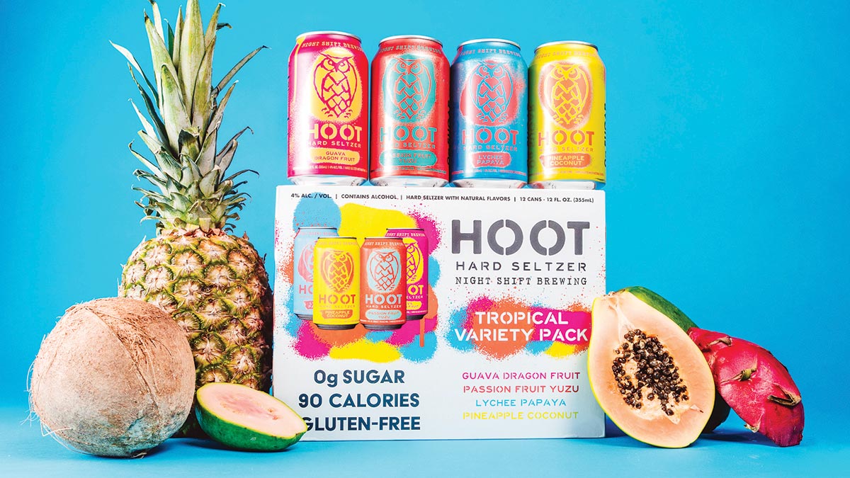 Night Shift Distributing Adds Hoot Hard Seltzers