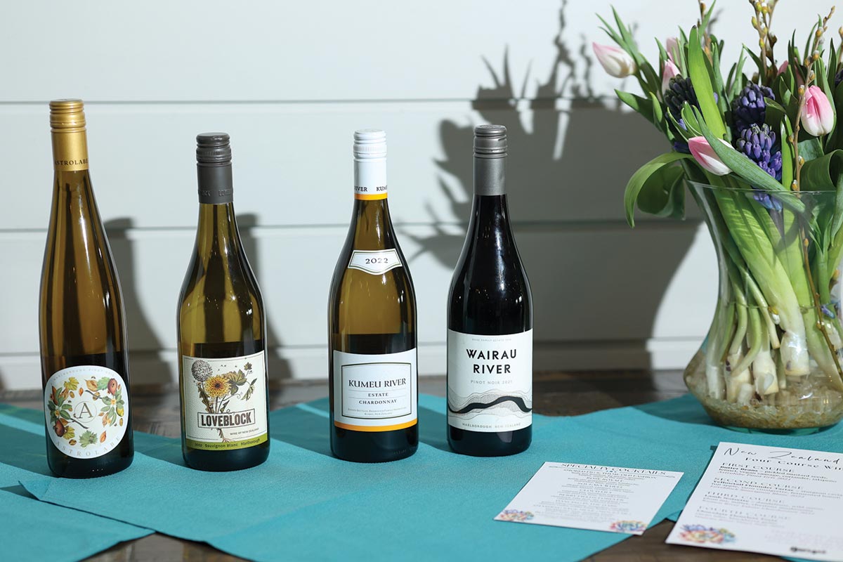 Narragansett Wine Dinner Showcases New Zealand Wines
