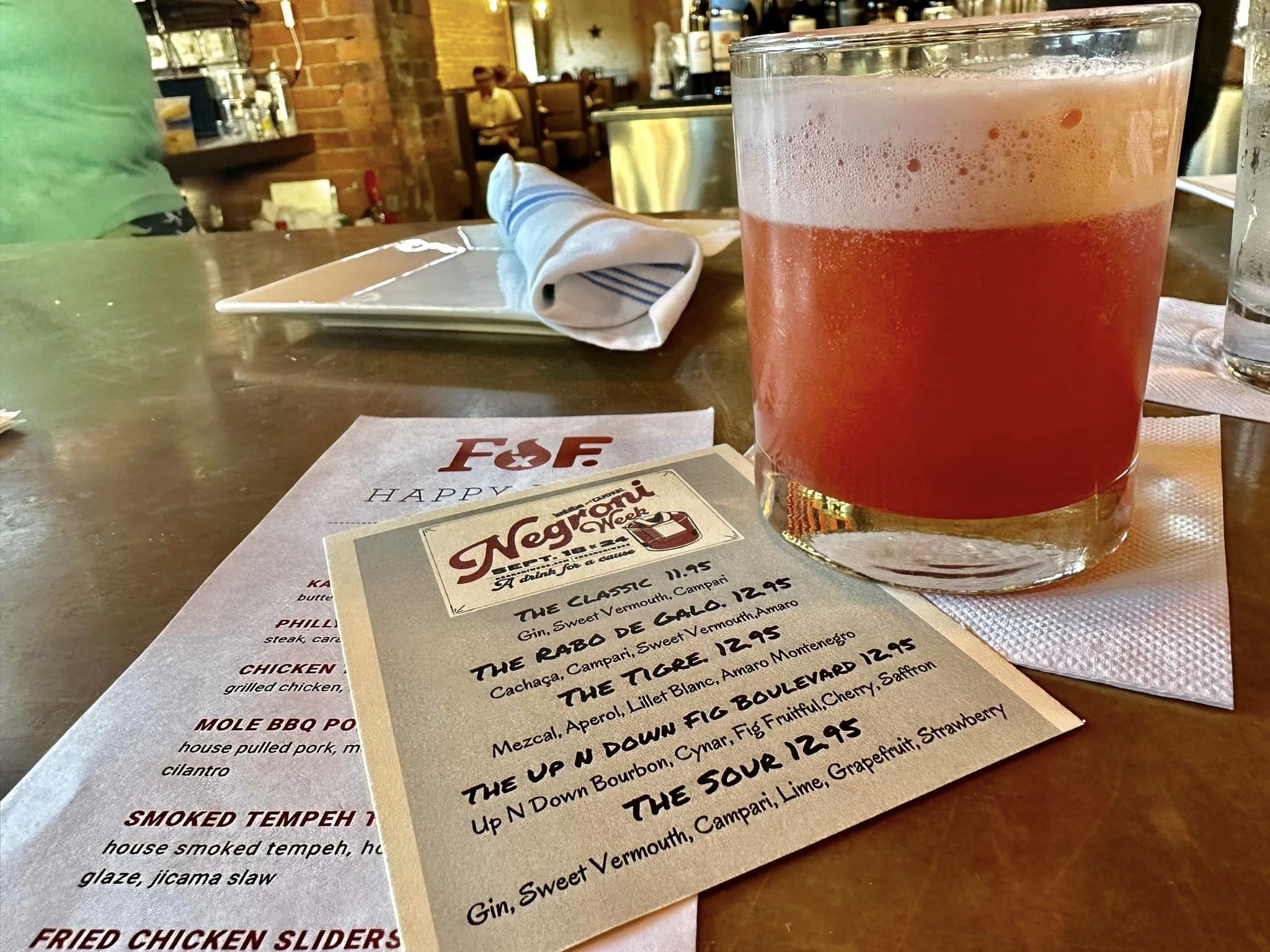 Connecticut Venues Celebrate Negroni Week