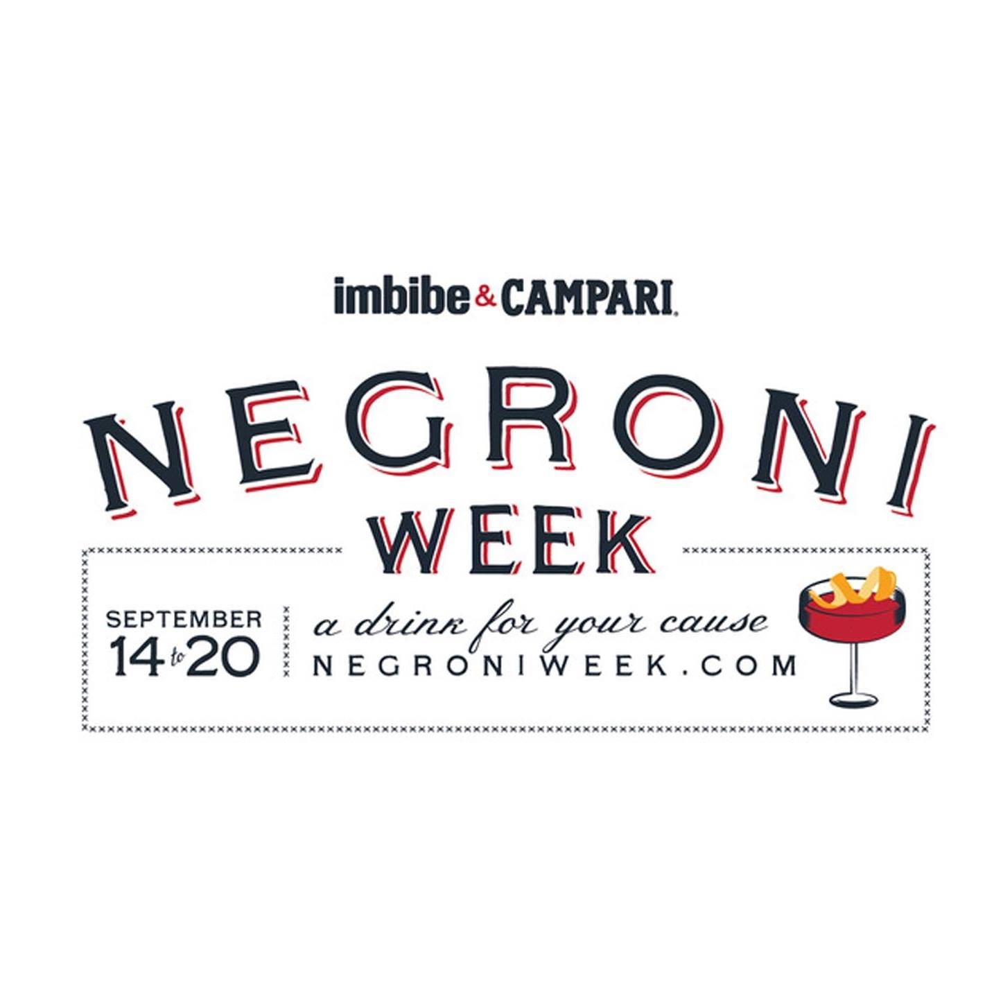 Negroni Cocktail Week 2020 Goes Virtual