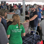 Thimble Island Brewing Company’s Dave Morgan, Lead Sales Representative and Dan Cole, Production Manager, met with guests at the Newport Craft Beer Festival on April 28.