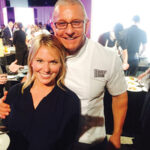 Nicole Frechette, Vine Ventures, LLC with Chef Robert Irvine.