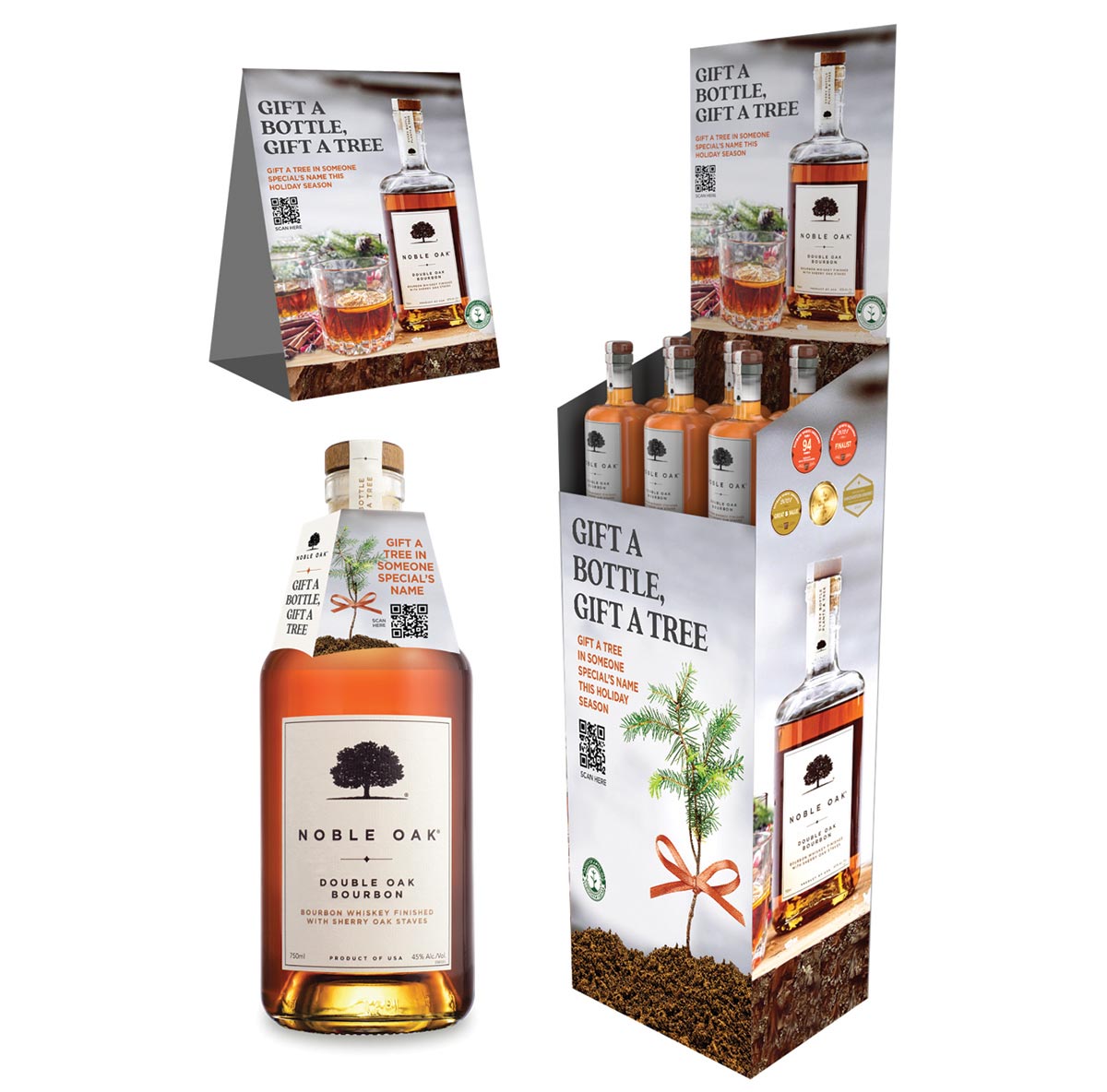 Noble Oak Bourbon Whiskey Launches November POS Program