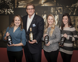 Celi Lupinacci, Business Manager, CDI; Carl Nolet, Jr., Executive Vice President, Nolet Spirits USA; Nadine Gengras, Business Manager, CDI; and Callie Zetarski, Business Manager, CDI.