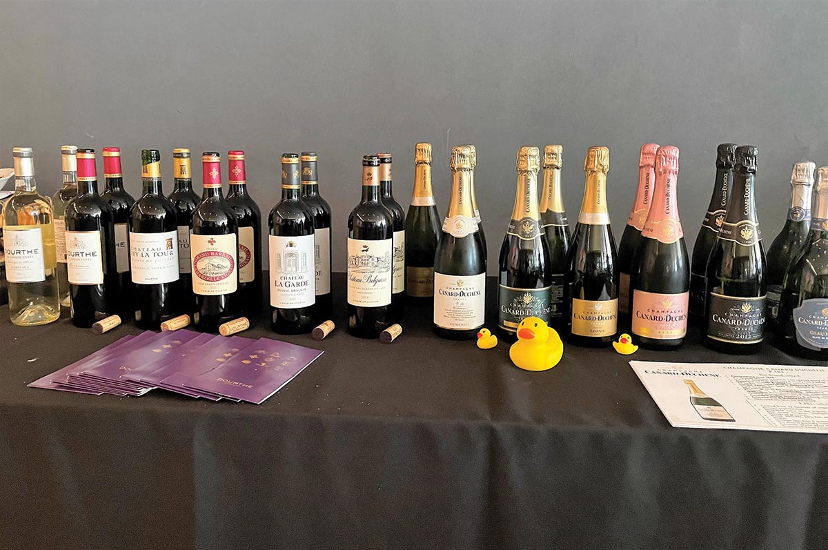 Opici Team Tasting Highlights French Wines