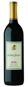 Picket Fence Top Rail Red Blend