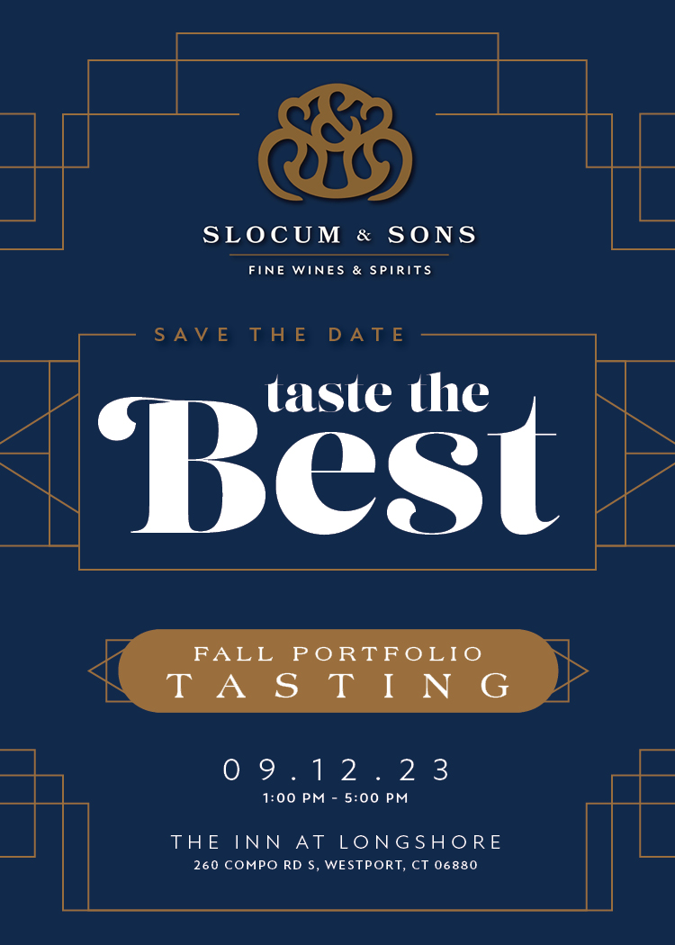 Sept. 12, 2023: Slocum & Sons Fall Portfolio Tasting (Trade Only)