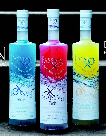 BH GROUP PRESENTS PASSION  XO COGNAC LIQUEURS