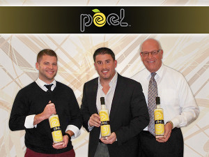 Matt Mezick, Sales Representative, Hartley & Parker; Gianfranco DiDomenico, Chief Operating Officer, Peel Liqueurs; and Blaise Tramazzo, District Manager, Hartley & Parker.