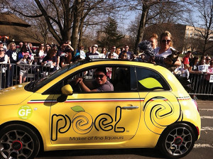 Peel Liquers taking part in UCONN's victory parade