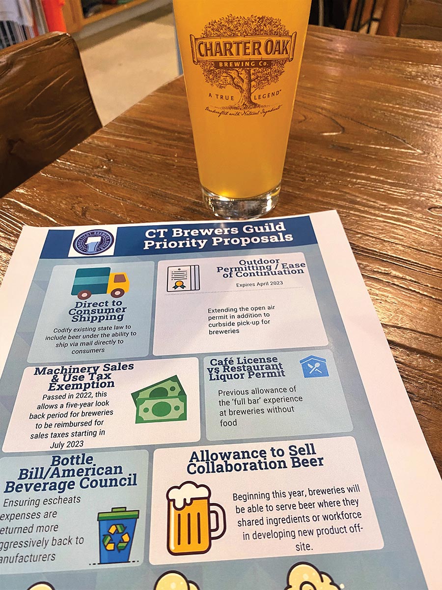 Local News: Charter Oak Brewing Hosts Pints & Politics