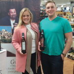 Customers at Amity Wines and Spirits in Hamden on