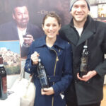 Customers at Amity Wines and Spirits in Hamden on