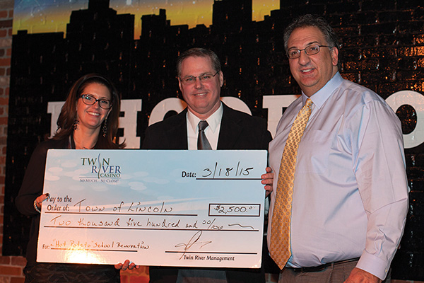 Twin River Casino Donates to School Renovations