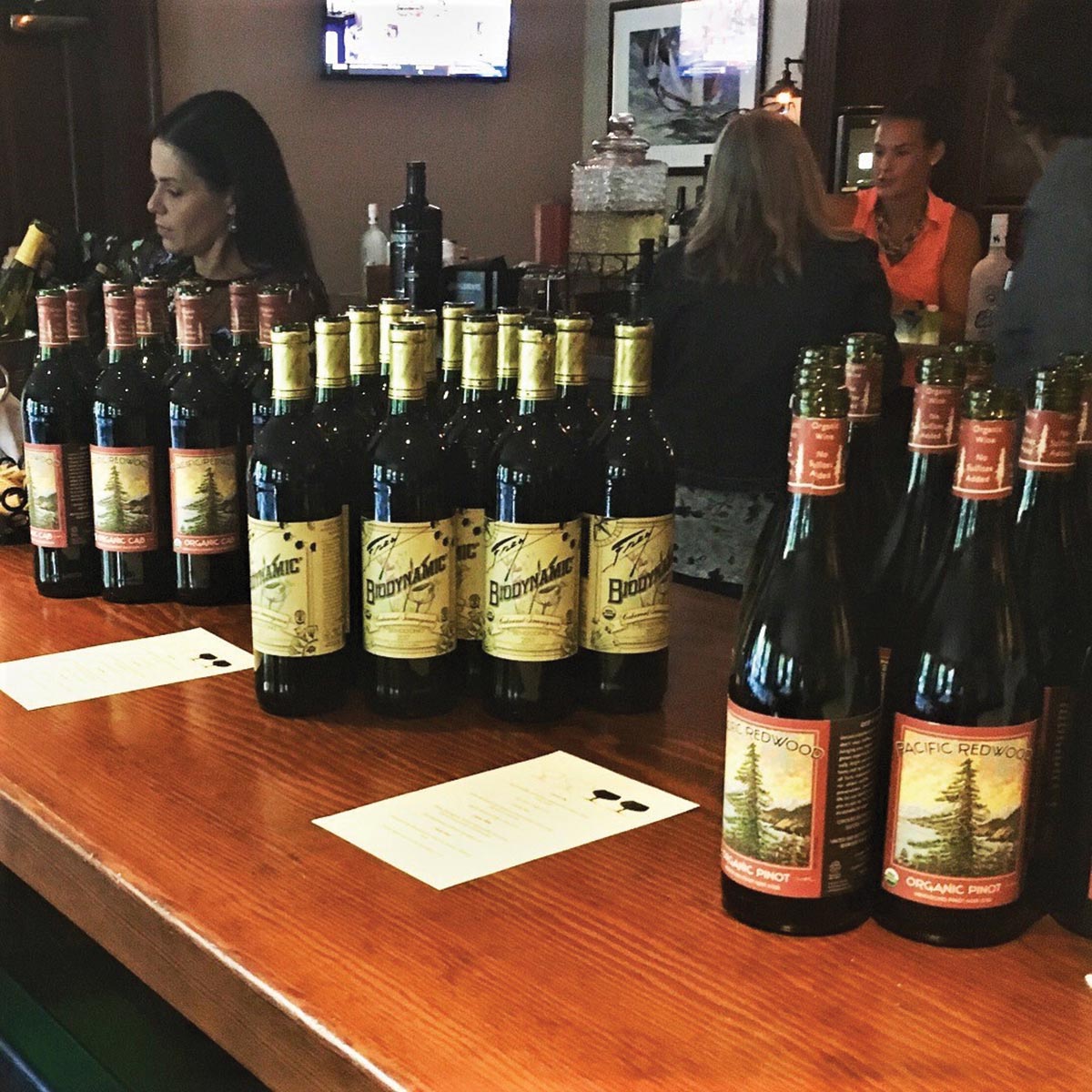 Frey Vineyards Dinner in Newport Offers California Tastes