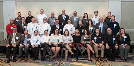 Front Row, from left to right: Jules Olley, Tobey Sanborn, Jen Harpin, Rebecca Lentrichia, Alyshia Johnson, Kelly Ann Rojas, Dale Venturini, Melanie Rich, Kevin Thiele, Eric Steinhauer, Kim Paquette. Middle Row, from left to right: Vinny Costable, Joseph Parker, Karl Guggenmos, Ray McCue, Peter Figueiredo, Richard Agnieszka, David Dadekian, Amy Barclay, Steve Martel, Sam Glynn. Back Row, from left to right: Steven Trabucco, Brian Hamilton, Jamie Dwyer, Greg, Gamon, Joseph Vigliotti, Socrates Ramirez, Kristin Gennuso, Matthew Tortora, Emily Weidner.