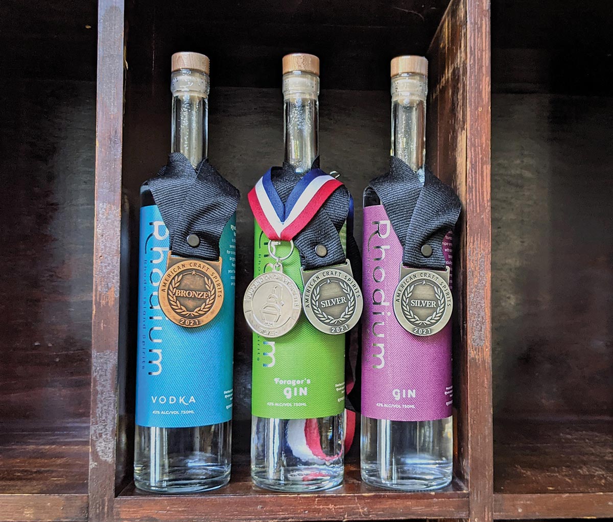 RI Spirits’ Rhodium Brand Earns More National Accolades