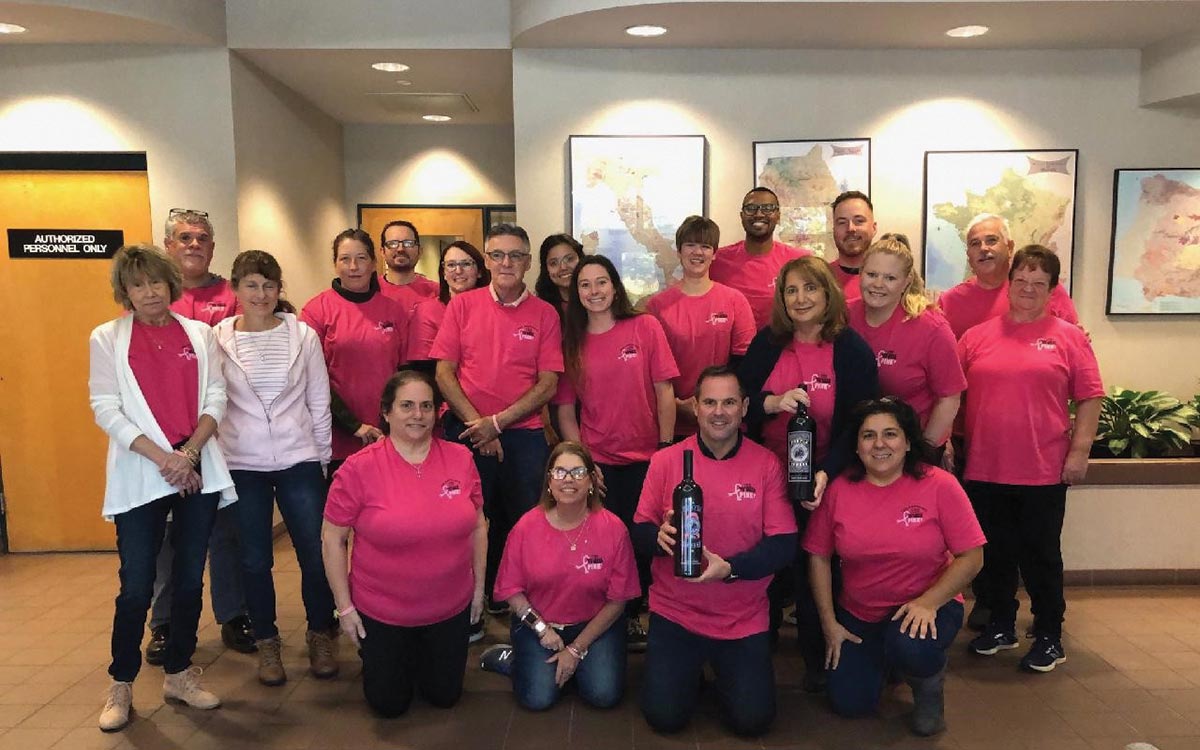 Horizon Beverage Wears Pink for Breast Cancer Awareness