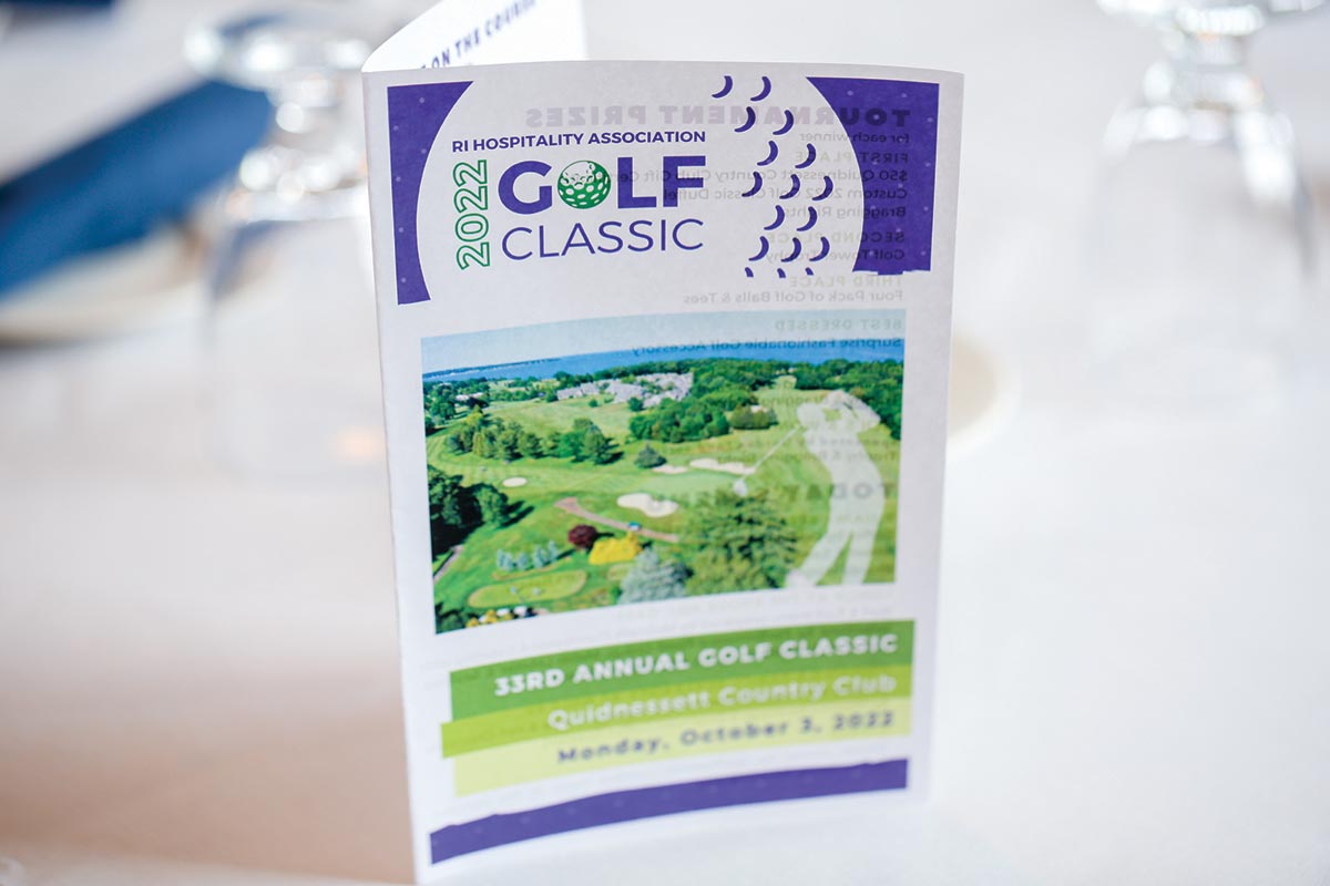 Trade Turns Out for RI Hospitality Association Annual Golf Classic