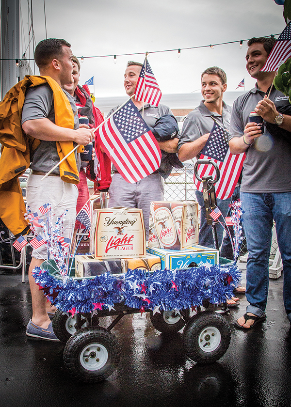 YUENGLING BEER SAILS INTO NEWPORT FOR OFFICIAL LAUNCH