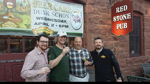 Jon Stack, Hartford Distributors/Franklin; Marc Lubetkin, Red Stone; Marty Juliano, Sierra Nevada; Brett Hollander, Hartford Distributors/Franklin.