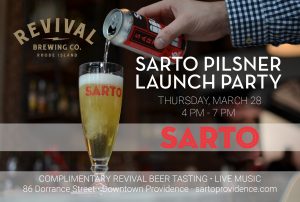 Sarto Pilsner Launch Party @ Sarto | Providence | Rhode Island | United States