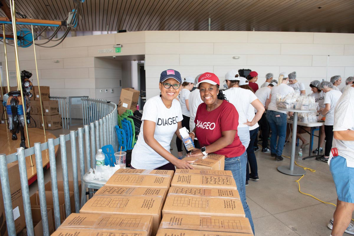 Hundreds of Diageo Employees Volunteer for Local Impact