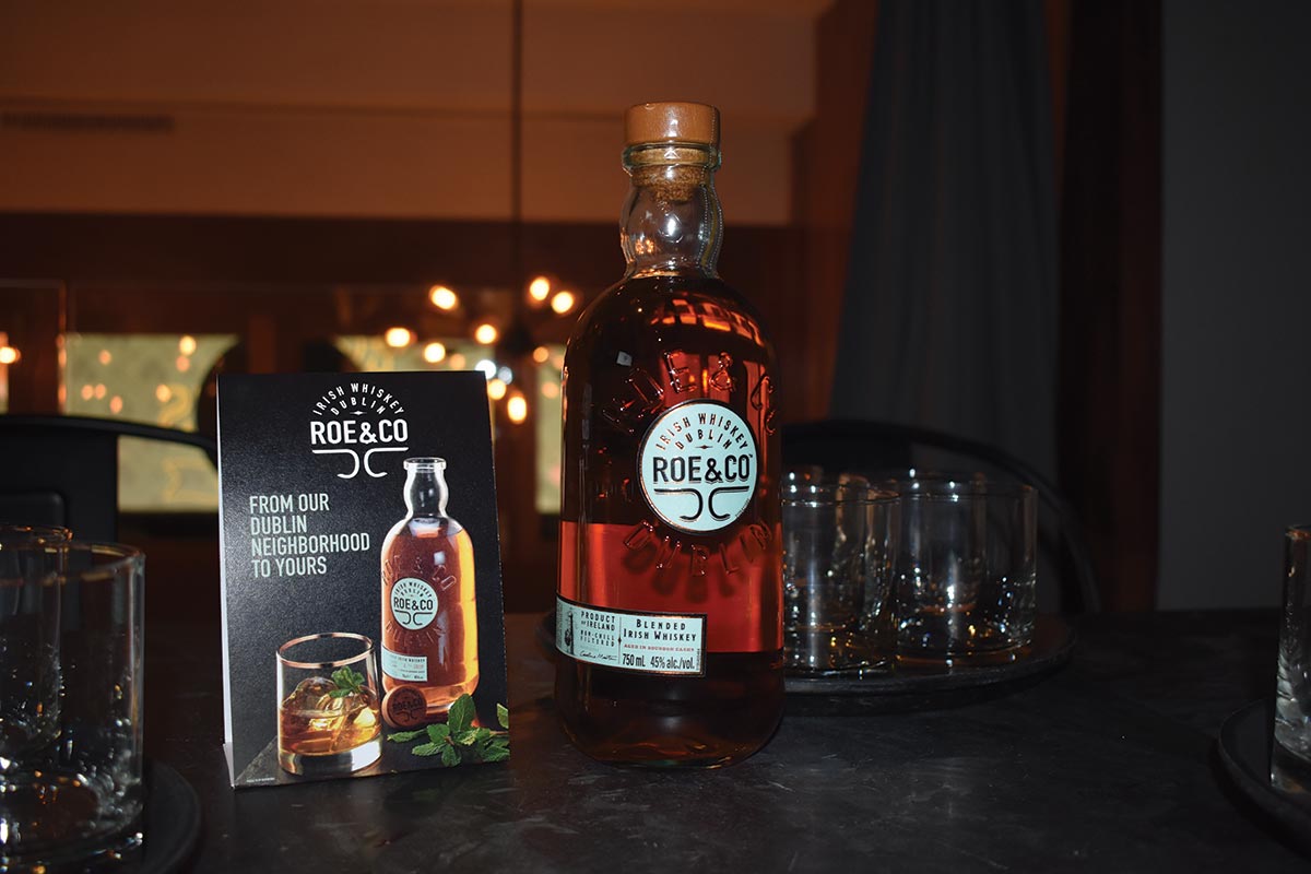 Diageo Reserve Team Hosts Roe & Co Whiskey Launch for USBG