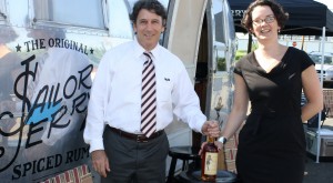 SJBB Shown here are: Steve Lentz, General Sales Manager Brescome Division, Sarah Alokones Brescome Zone Manager.