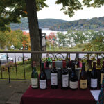 A table display against the scenic backdrop at the Hopkins Inn.