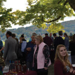 Guests enjoying the tasting.