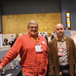 Jim Donahue, Owner, Winam Wines; Miguel A. Negrete, Grupo Pierola.