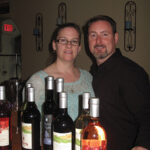 Nickle Creek Vineyard Owners Sheri and Steve O'Connor. Photo by Nancy Kirsch.