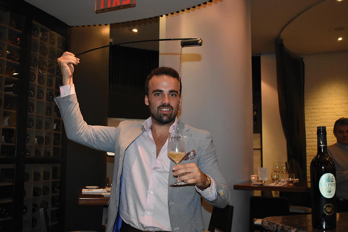 Slocum & Sons Hosts González Byass Sherry Brand Ambassador