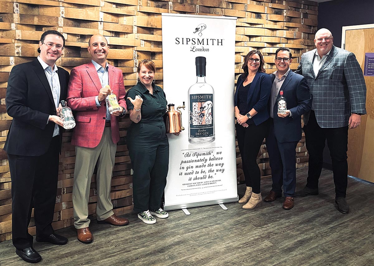 Sipsmith Gin Brand Educator Visits CDI Sales Team