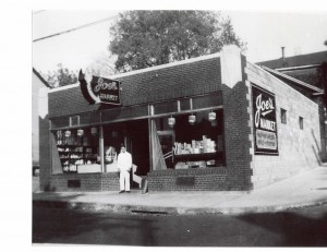 Site of Grapes and Graines circa 1932
