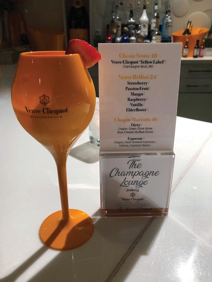 Veuve Clicquot Champagne Lounge Opens at Foxwoods