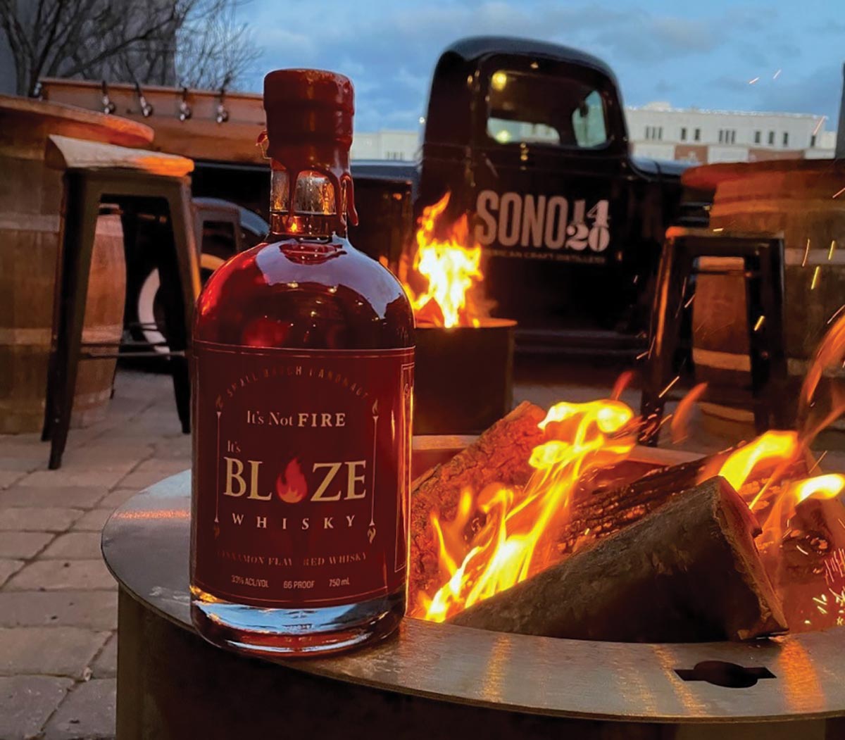 SoNo 1420 American Craft Distillers Launches Blaze Whisky