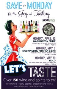 Eder Bros. Spring Trade Tasting New Haven @ Nolo | New Haven | Connecticut | United States