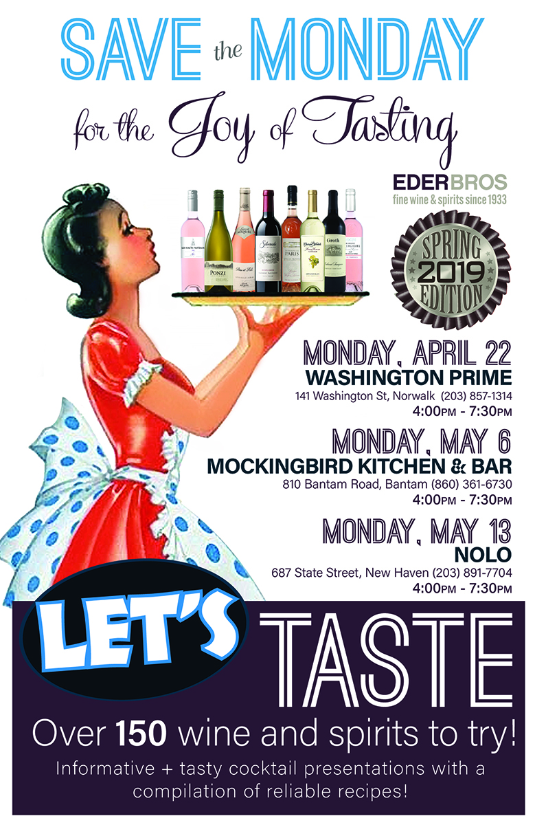 May 6 and 13: Eder Bros. Spring Trade-Only Tastings