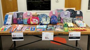 The supplies benefited 100 children through the Sterling House Resource Connection Program, a comprehensive, basic needs assistance program providing a wide range of services to individuals and families.