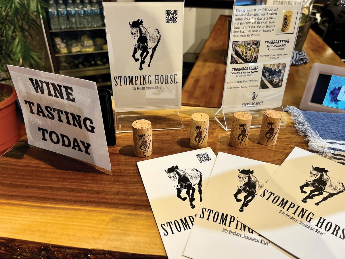 Mystic Hosts Stomping Horse Wine Tasting