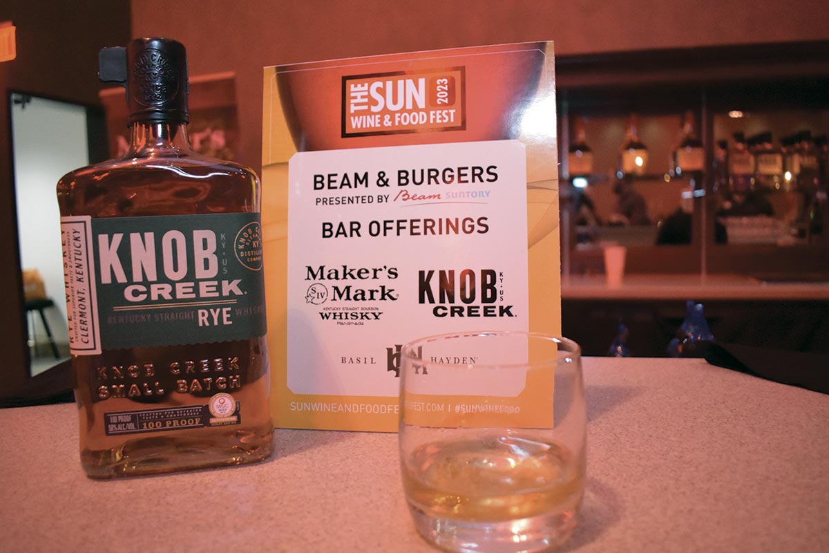 Sun Wine & Food Fest’s Beam & Burgers Presents Whiskeys