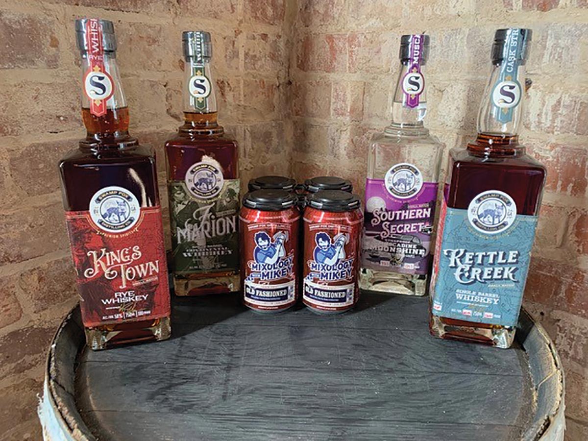 Georgia-Based Craft Spirits from Swamp Fox Newly Available