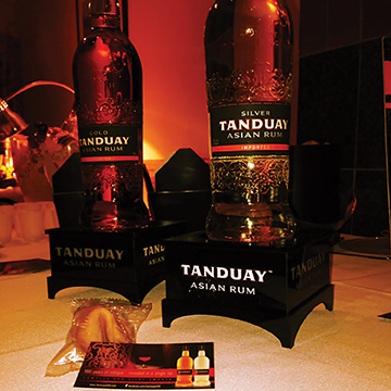 TANDUAY ASIAN RUM BRINGS INTRIGUE TO TASTES-OF-THE-VALLEY