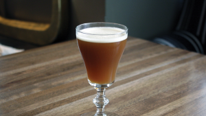 The Wooden Nickel at Sable Kitchen & Bar in Chicago is based on single malt Scotch and Ramazotti Amaro.