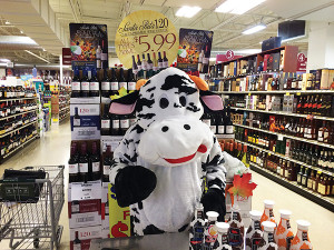 Tippy Cow Rum Cream at Coastal Wine & Spirits in Branford.