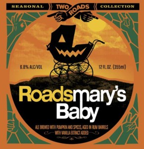 Two Roads Brewing Company, Roadsmary’s Baby Pumpkin Ale 