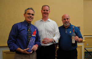 Joe Theis, Hartley & Parker; Gary Dritschler, CT Market Manager, Campari America; Doug Preston, District Manager, Hartley & Parker.