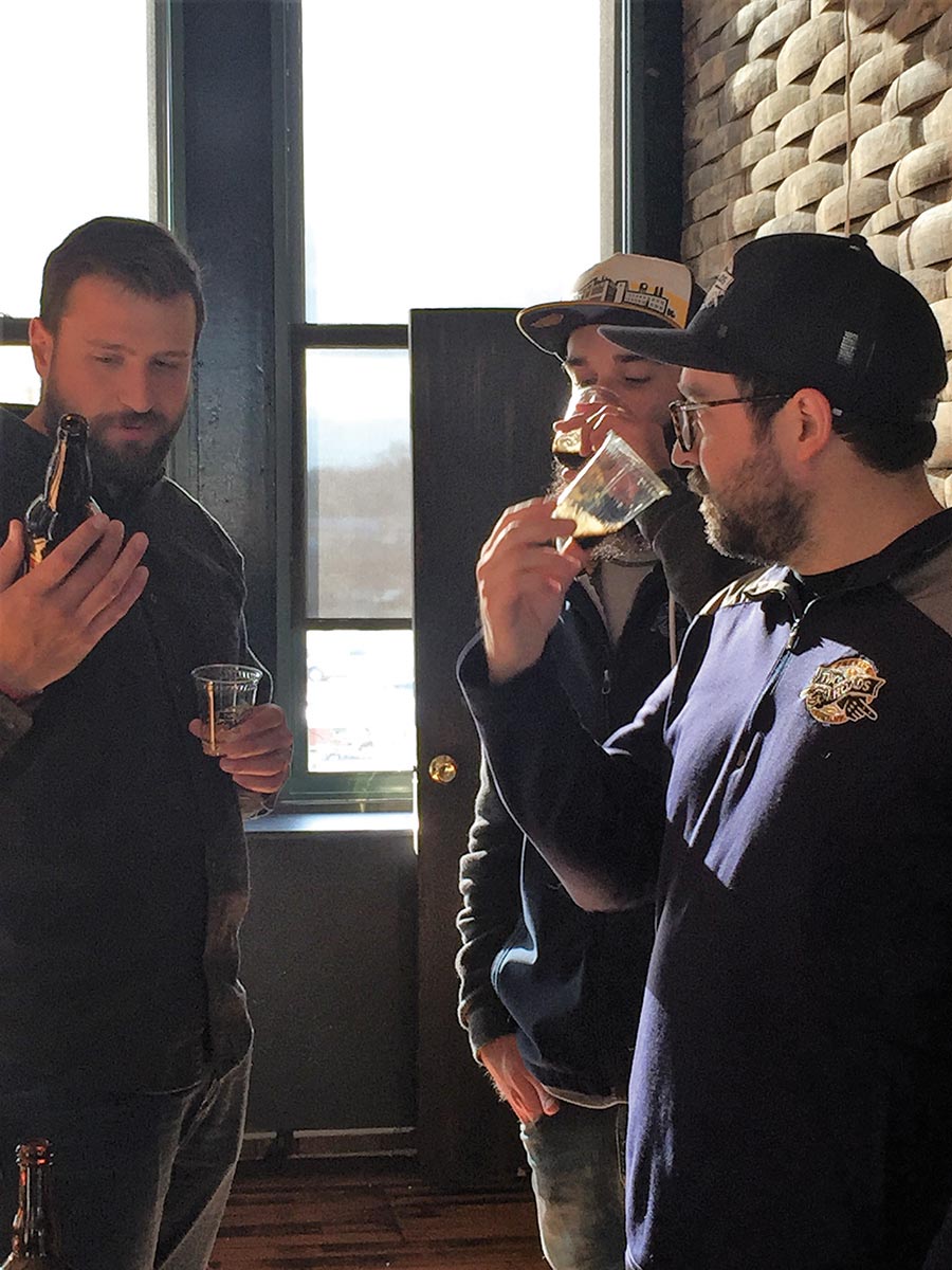 USBG RI Visits Connecticut Craft Breweries    